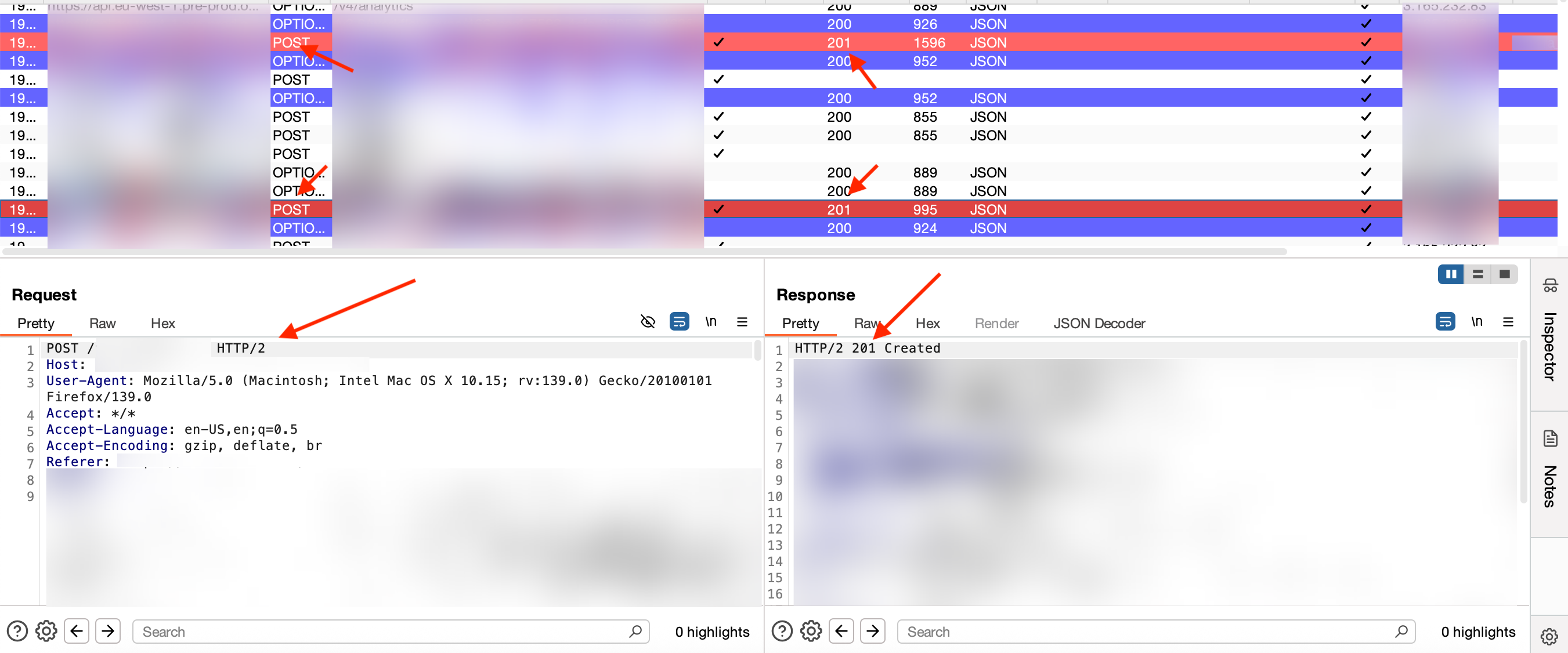 Burp manual interception working